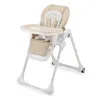 SCAUN DE MASĂ KINDERKRAFT TUMMIE, PLIABIL, BEIGE