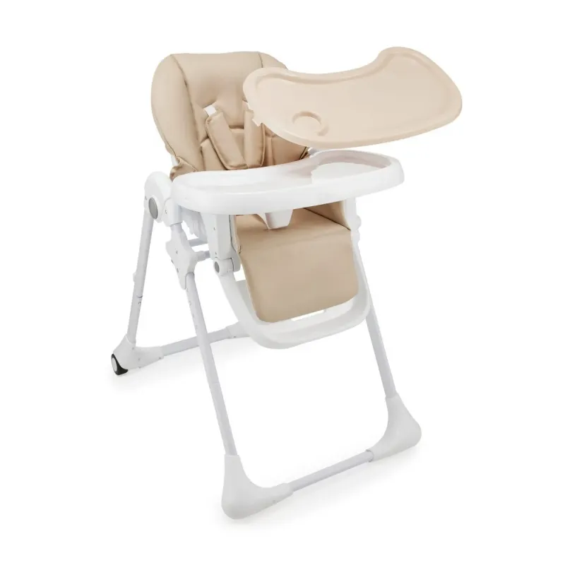 SCAUN DE MASĂ KINDERKRAFT TUMMIE, PLIABIL, BEIGE