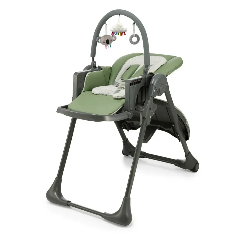 SCAUN DE MASĂ KINDERKRAFT TUMMIE, PLIABIL, GREEN