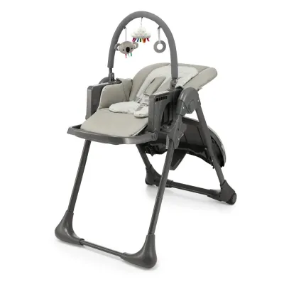 SCAUN DE MASĂ KINDERKRAFT TUMMIE, PLIABIL, GREY