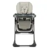 SCAUN DE MASĂ KINDERKRAFT TUMMIE, PLIABIL, GREY