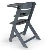 SCAUN DE MASĂ KINDERKRAFT ENOCK, 3 IN 1, GREY