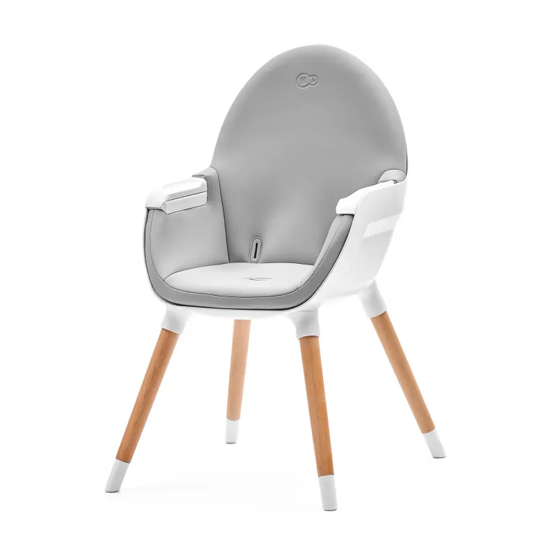 SCAUN DE MASĂ KINDERKRAFT FINI, 2 IN 1, GREY