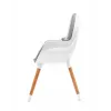 SCAUN DE MASĂ KINDERKRAFT FINI, 2 IN 1, GREY
