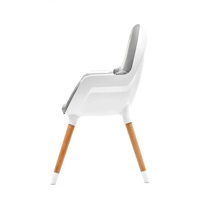 SCAUN DE MASĂ KINDERKRAFT FINI, 2 IN 1, GREY