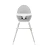 SCAUN DE MASĂ KINDERKRAFT FINI, 2 IN 1, GREY LEGS