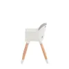 SCAUN DE MASĂ KINDERKRAFT SIENNA, 2 IN 1, GREY
