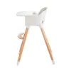 SCAUN DE MASĂ KINDERKRAFT SIENNA, 2 IN 1, GREY