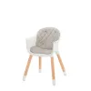 SCAUN DE MASĂ KINDERKRAFT SIENNA, 2 IN 1, GREY