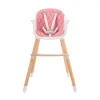SCAUN DE MASĂ KINDERKRAFT SIENNA, 2 IN 1, PINK