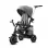 TRICICLETĂ KINDERKRAFT EASYTWIST, PLATINUM GREY