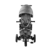 TRICICLETĂ KINDERKRAFT EASYTWIST, PLATINUM GREY