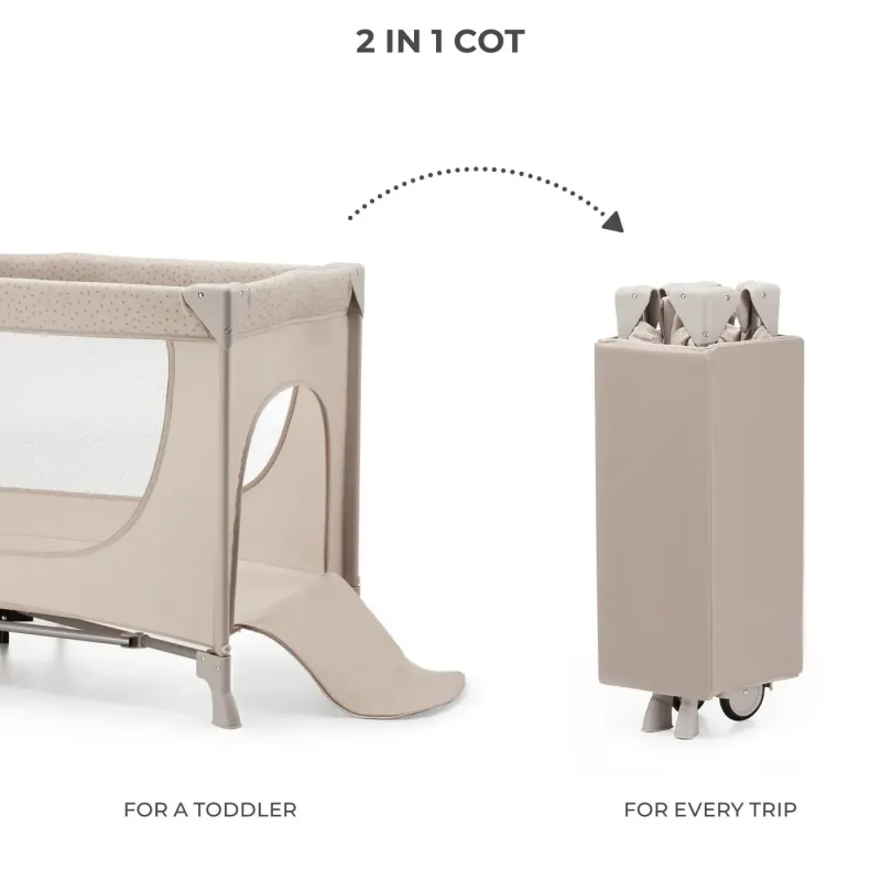 PĂTUȚ TRAVEL KINDERKRAFT JOY2, FARA ACCESORII, BEIGE