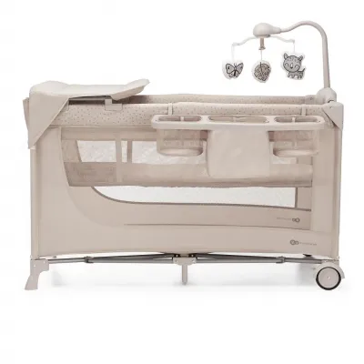 PĂTUȚ TRAVEL KINDERKRAFT JOY2, CU ACCESORII, BEIGE