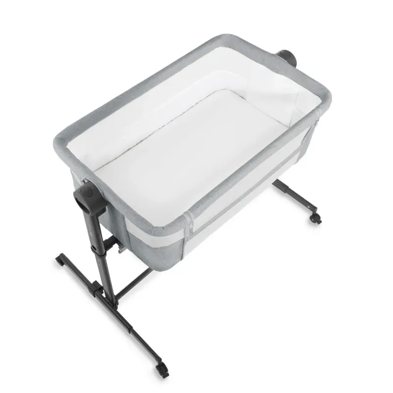 PĂTUȚ CO-SLEEPER KINDERKRAFT NESTEE UP 2, GRI DESCHIS
