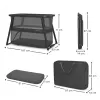 PĂTUȚ DE CALATORIE KINDERKRAFT SOFI PLUS, 4 IN 1, GREY