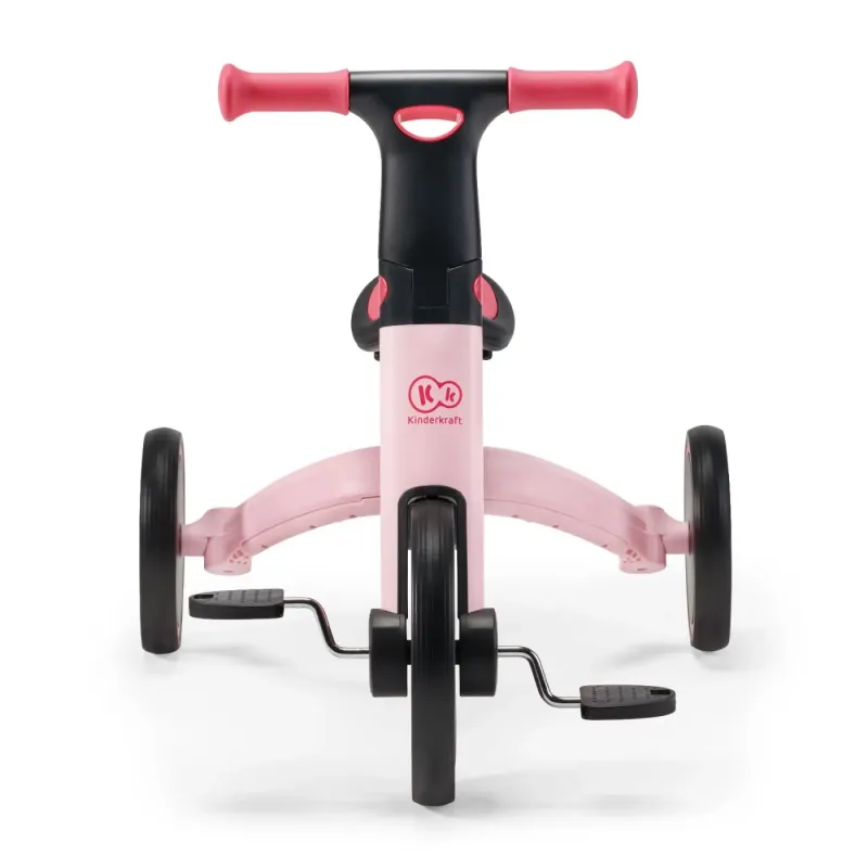 BICICLETĂ DE ECHILIBRU / TRICICLETĂ KINDERKRAFT 4TRIKE, CANDY PINK