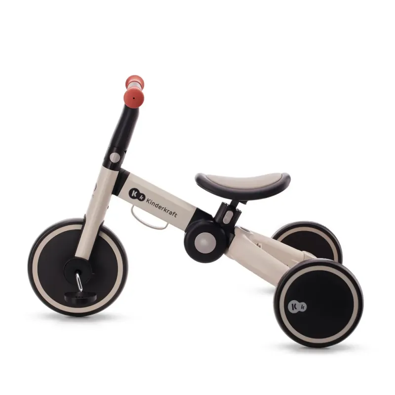 BICICLETĂ DE ECHILIBRU / TRICICLETĂ KINDERKRAFT 4TRIKE, SILVER GREY