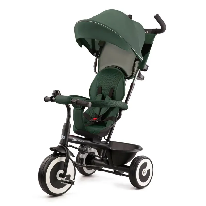 TRICICLETĂ COPII, KINDERKRAFT ASTON, MYSTIC GREEN
