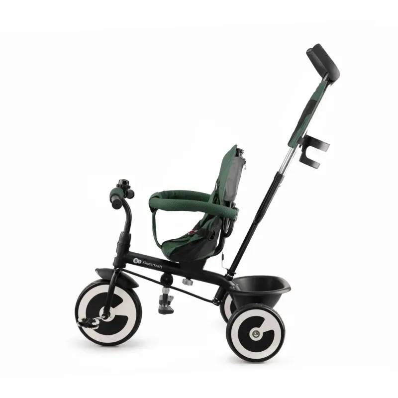 TRICICLETĂ COPII, KINDERKRAFT ASTON, MYSTIC GREEN