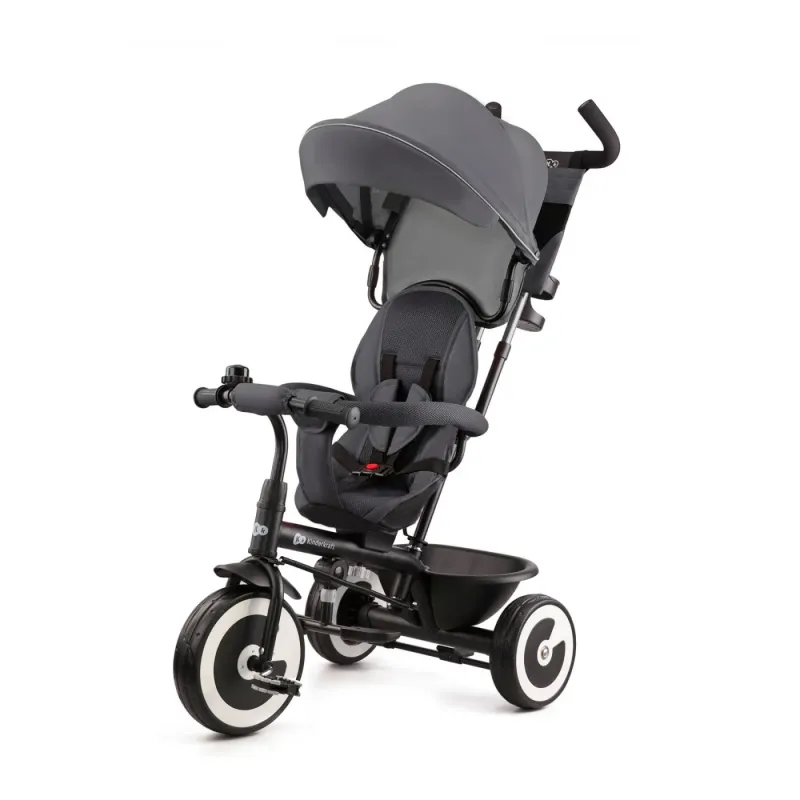 TRICICLETĂ COPII KINDERKRAFT ASTON, MALACHITE GREY
