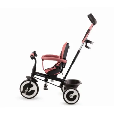 TRICICLETĂ COPII KINDERKRAFT ASTON, ROSE PINK