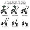 TRICICLETĂ COPII KINDERKRAFT AVEO, MYSTIC GREEN