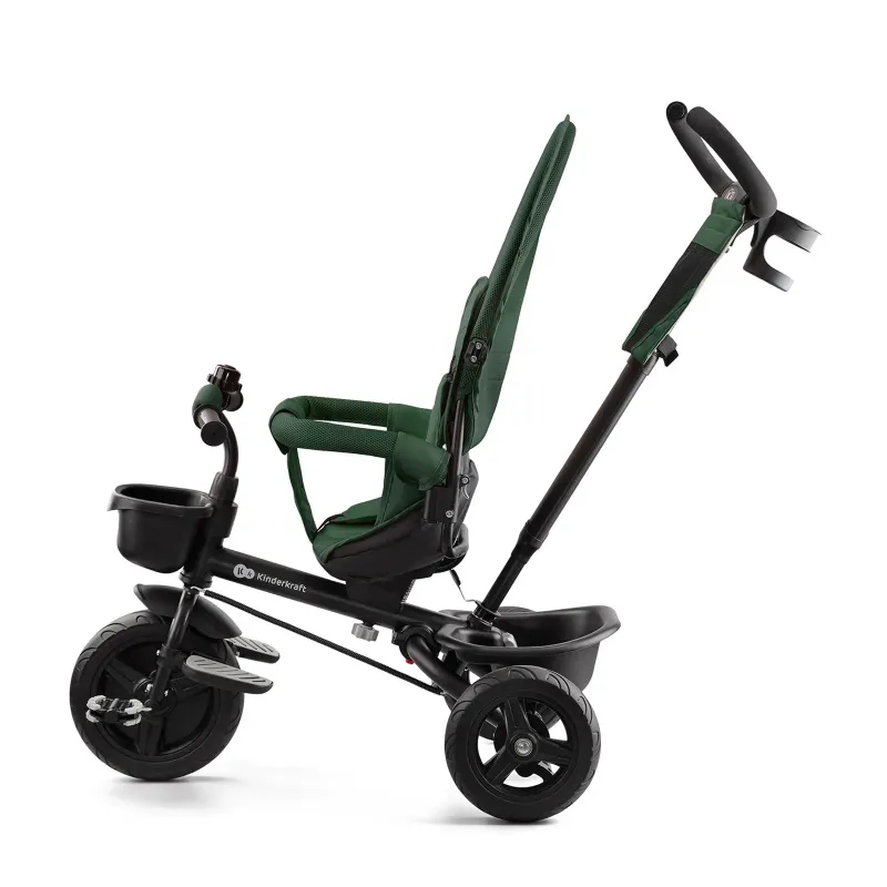 TRICICLETĂ COPII KINDERKRAFT AVEO, MYSTIC GREEN