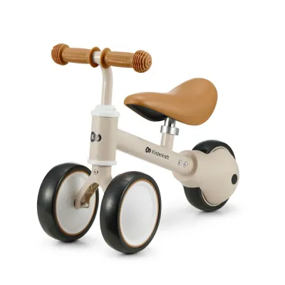 BICICLETĂ ECHILIBRU KINDERKRAFT CUTIE LIGHT BEIGE