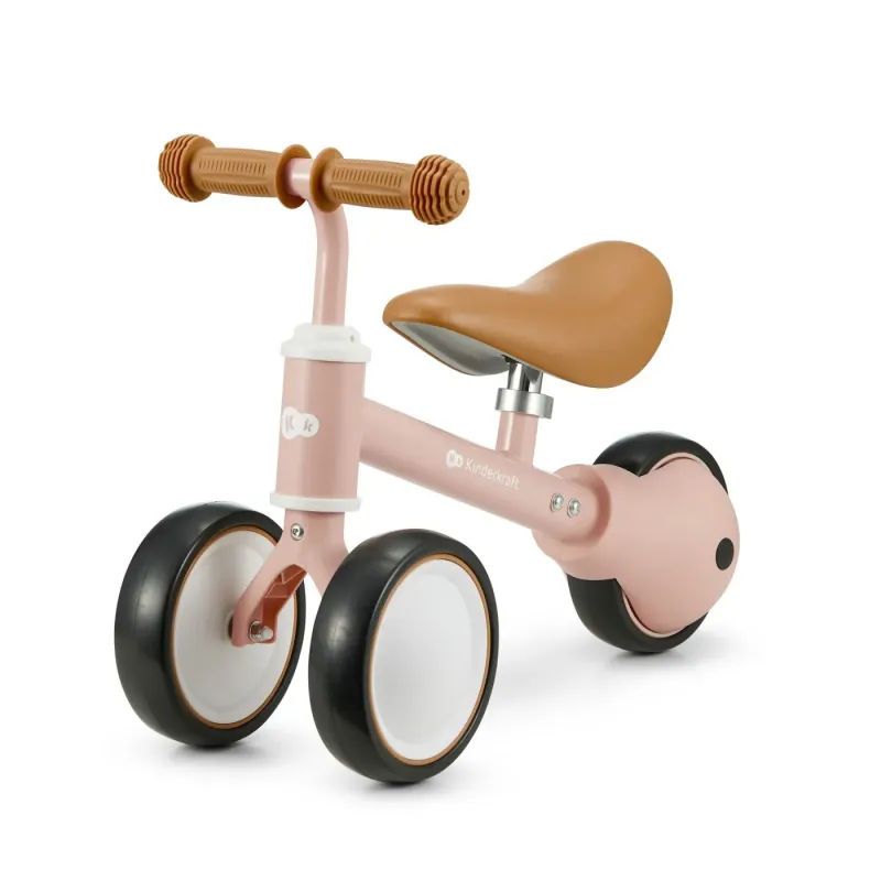 BICICLETĂ ECHILIBRU KINDERKRAFT CUTIE FUZZY PEACH