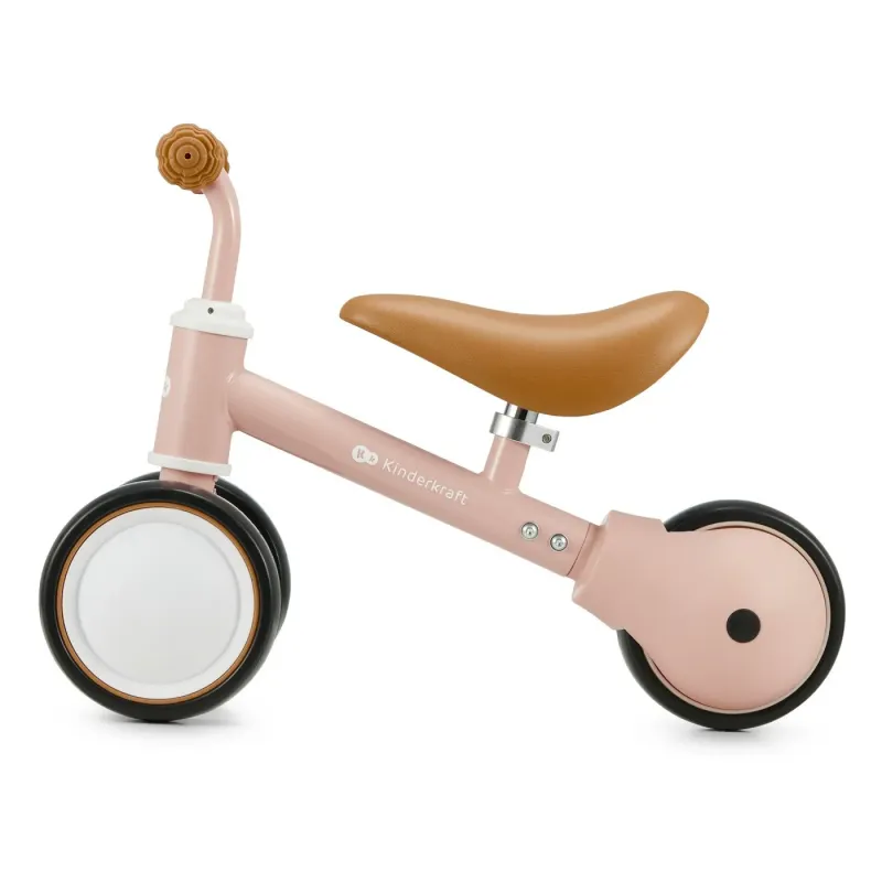 BICICLETĂ ECHILIBRU KINDERKRAFT CUTIE FUZZY PEACH