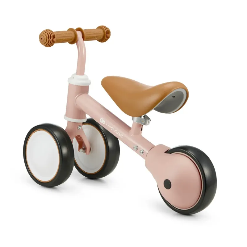 BICICLETĂ ECHILIBRU KINDERKRAFT CUTIE FUZZY PEACH