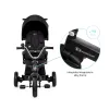 TRICICLETĂ KINDERKRAFT EASYTWIST, BLACK