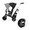 TRICICLETĂ KINDERKRAFT EASYTWIST, BLACK
