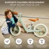BICICLETĂ DE ECHILIBRU KINDERKRAFT FLY PLUS, BABY BLUE
