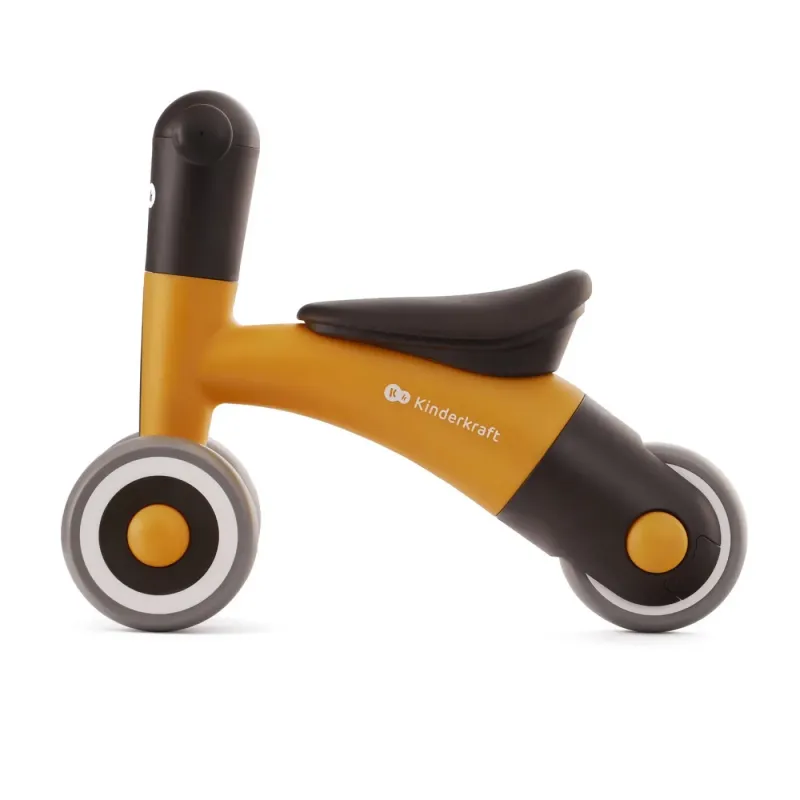 BICICLETĂ DE ECHILIBRU KINDERKRAFT MINIBI, HONEY YELLOW