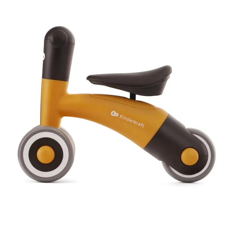 BICICLETĂ DE ECHILIBRU KINDERKRAFT MINIBI, HONEY YELLOW