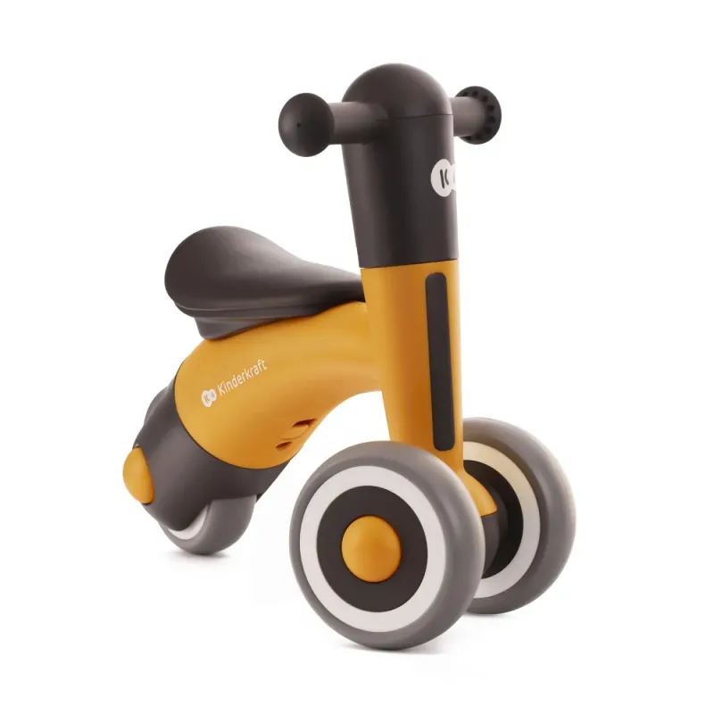 BICICLETĂ DE ECHILIBRU KINDERKRAFT MINIBI, HONEY YELLOW