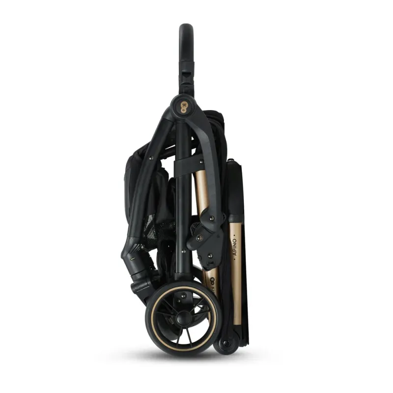 CĂRUCIOR SPORT KINDERKRAFT APINO, 0-22 KG, RAVEN BLACK