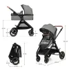 CĂRUCIOR KINDERKRAFT ESME, 3 IN 1, MOONLIGHT GREY