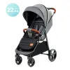 CĂRUCIOR SPORT KINDERKRAFT GRANDE PLUS, GREY