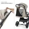 CĂRUCIOR SPORT KINDERKRAFT LOOM, 0-22 KG, LINEN BEIGE