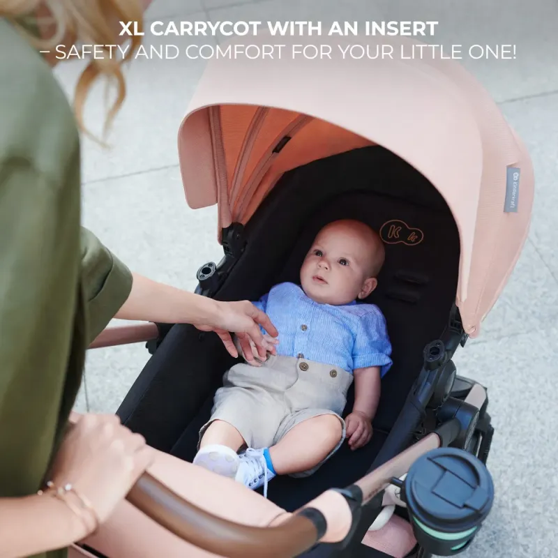 CĂRUCIOR MULTIFUNCTIONAL KINDERKRAFT MOOV 2 AIR 4IN1 SAND BEIGE