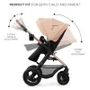 CĂRUCIOR MULTIFUNCTIONAL KINDERKRAFT MOOV 2 AIR 4IN1 SAND BEIGE