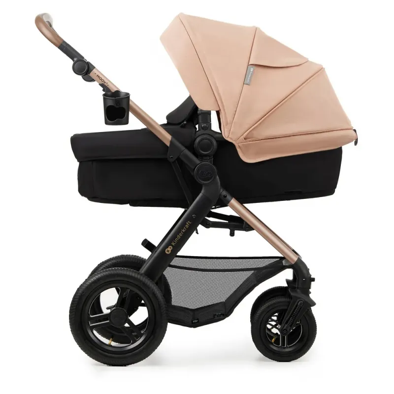 CĂRUCIOR MULTIFUNCTIONAL KINDERKRAFT MOOV 2 AIR 4IN1 SAND BEIGE
