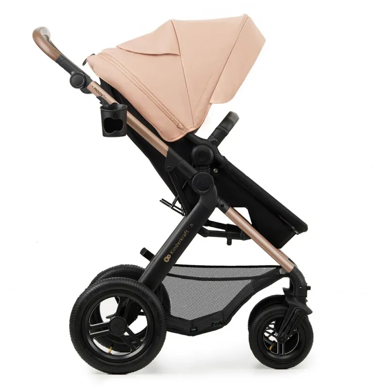 CĂRUCIOR MULTIFUNCTIONAL KINDERKRAFT MOOV 2 AIR 4IN1 SAND BEIGE