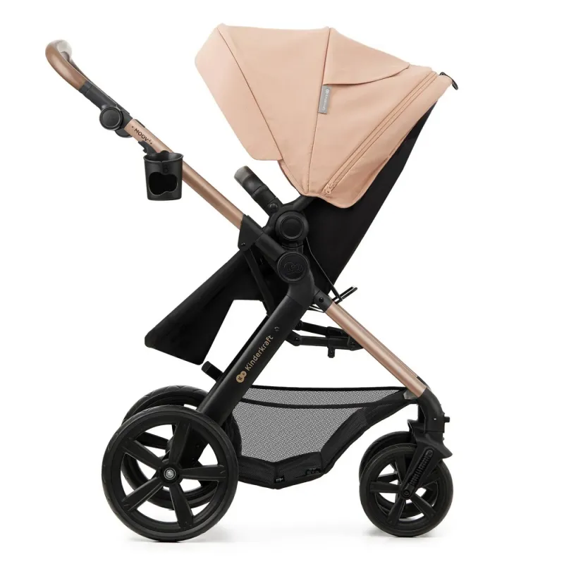 CĂRUCIOR 3 IN 1 KINDERKRAFT MOOV 2, SAND BEIGE