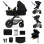CĂRUCIOR MULTIFUNCTIONAL KINDERKRAFT MOOV 2 AIR 4IN1 PURE BLACK