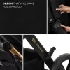 CĂRUCIOR MULTIFUNCTIONAL KINDERKRAFT MOOV 2 AIR 4IN1 PURE BLACK