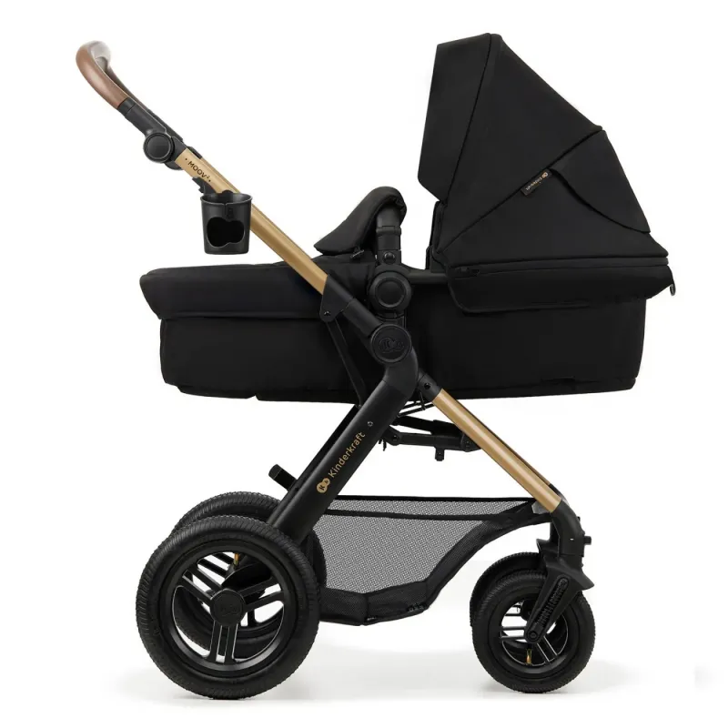 CĂRUCIOR MULTIFUNCTIONAL KINDERKRAFT MOOV 2 AIR 4IN1 PURE BLACK